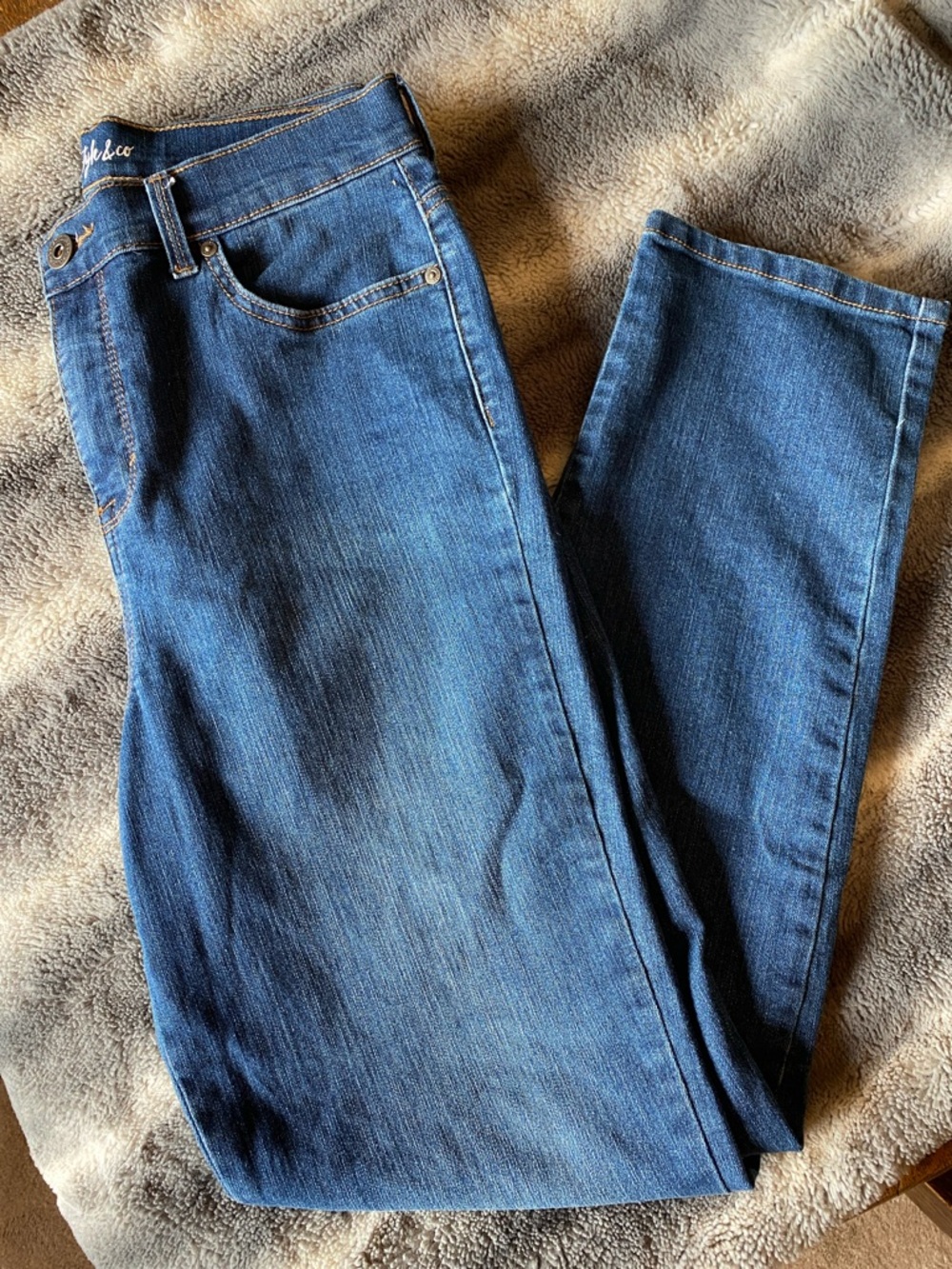 Style &Co Straight Leg Jeans